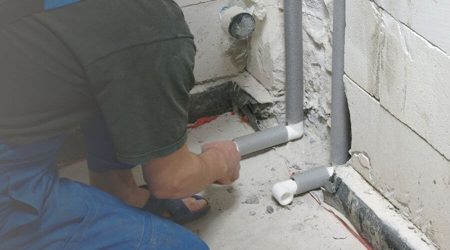 Expert burst pipe repair services in Vernon, VT